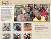 Tablet Screenshot of changinglivestogether.org